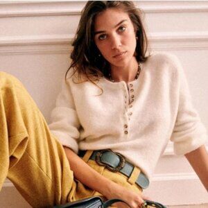 Sezane Léon Jumper | Écru | Size S
